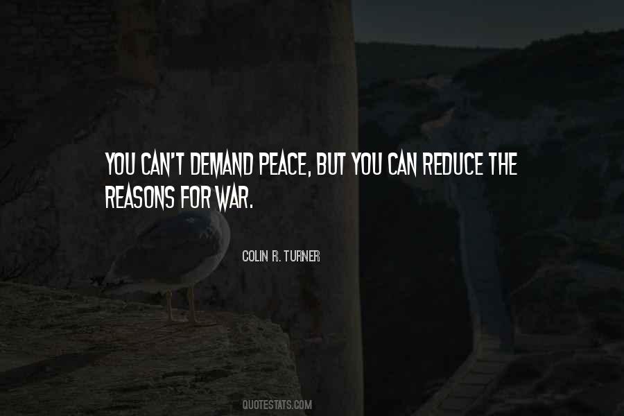 War For Peace Quotes #132024