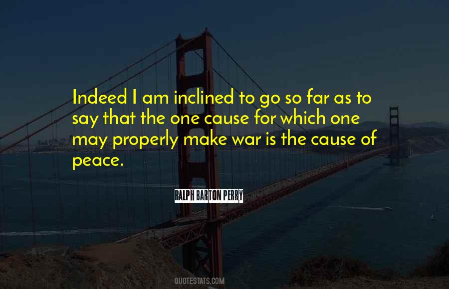 War For Peace Quotes #241119