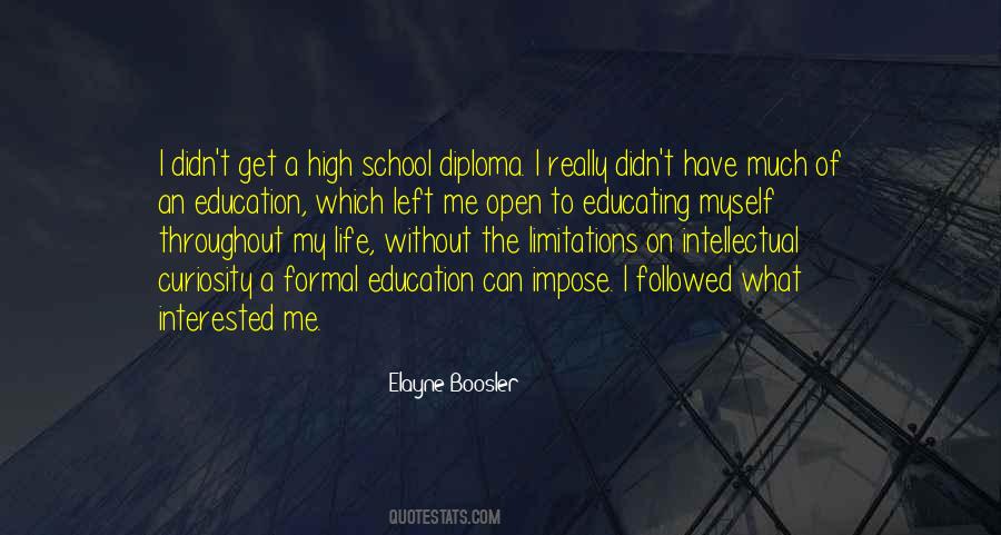 High School Diploma Quotes #413737