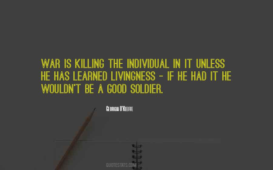 Good Soldier Quotes #1027656