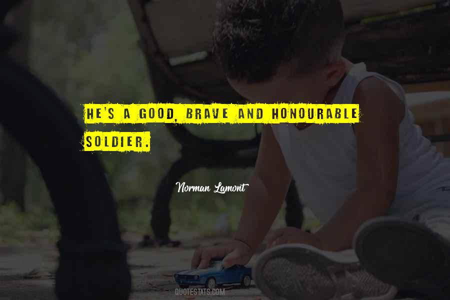 Good Soldier Quotes #1525310