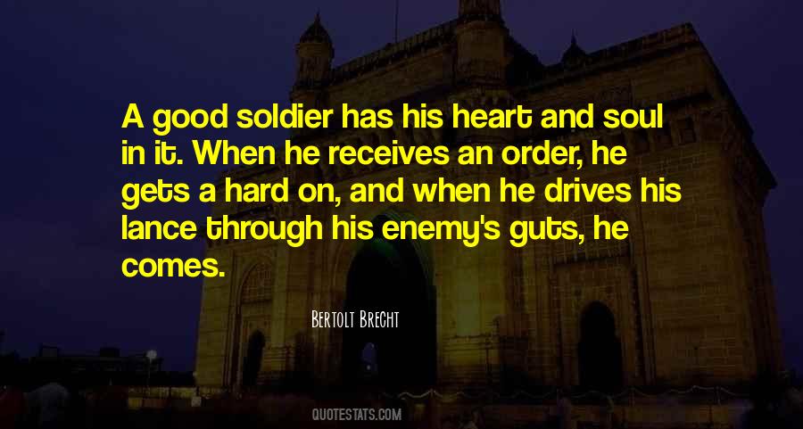 Good Soldier Quotes #235622