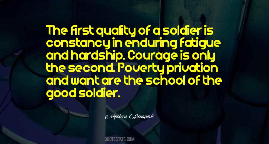 Good Soldier Quotes #364776