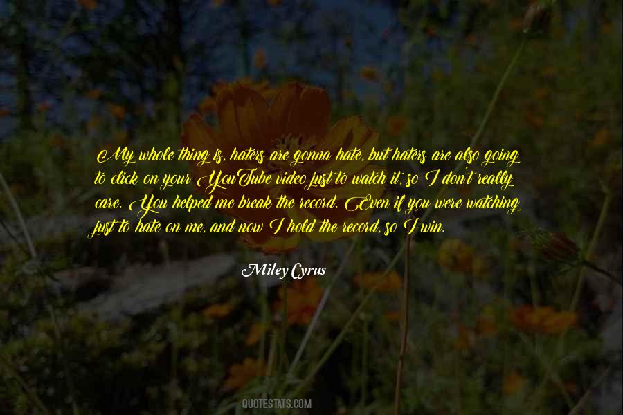Hate Can T Win Quotes #1854065