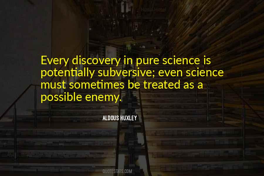 Discovery In Science Quotes #1088261