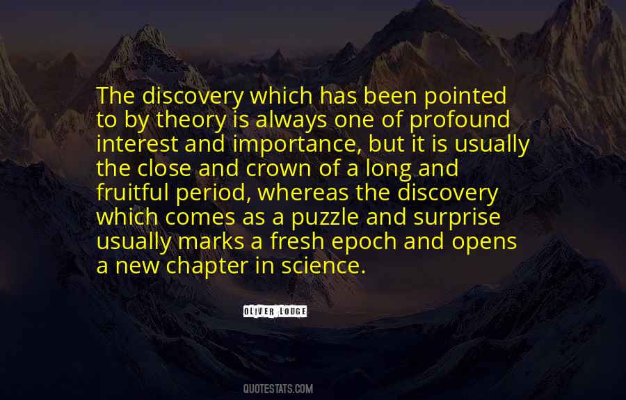Discovery In Science Quotes #792295