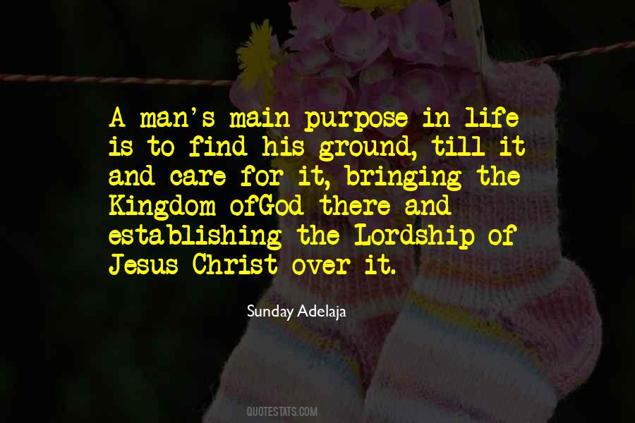 Lordship Of Jesus Quotes #1640366