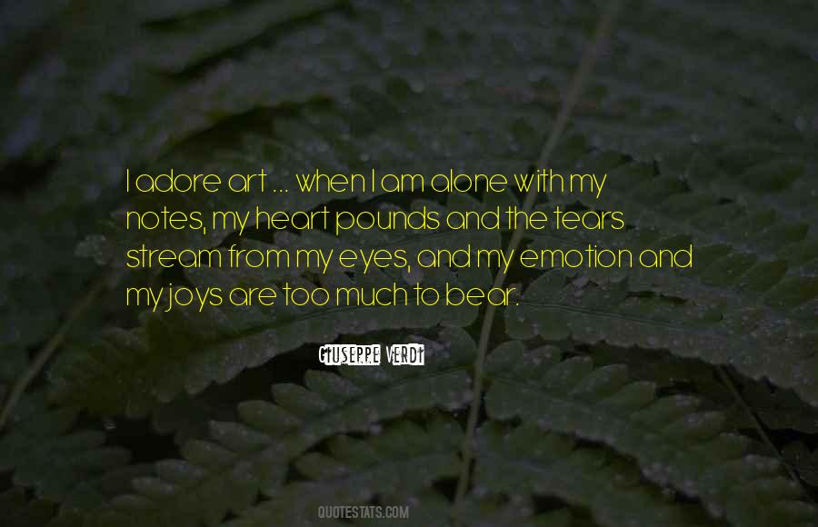 Art And Emotion Quotes #1547673