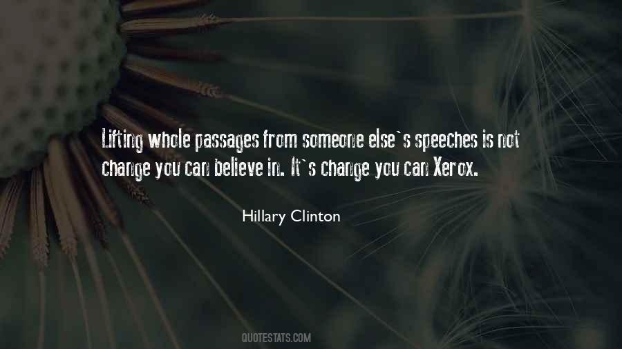 Clinton Speech Quotes #1763232