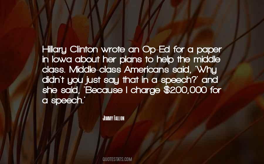 Clinton Speech Quotes #342390