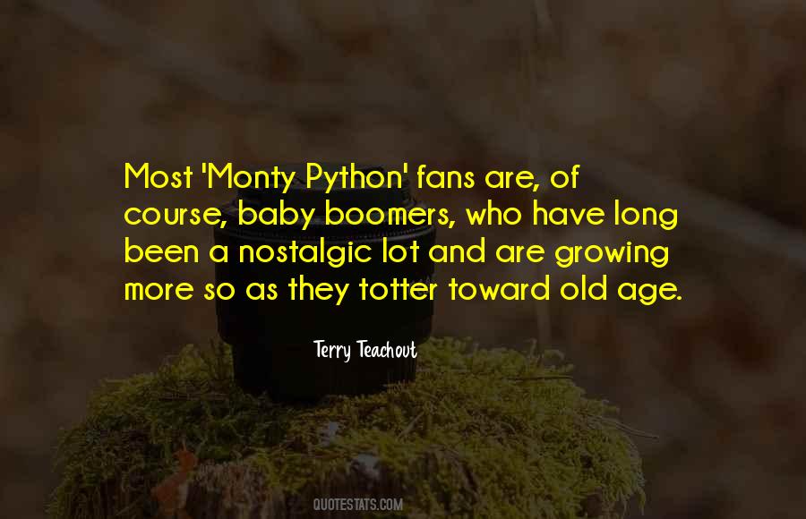 Quotes About Monty #126135