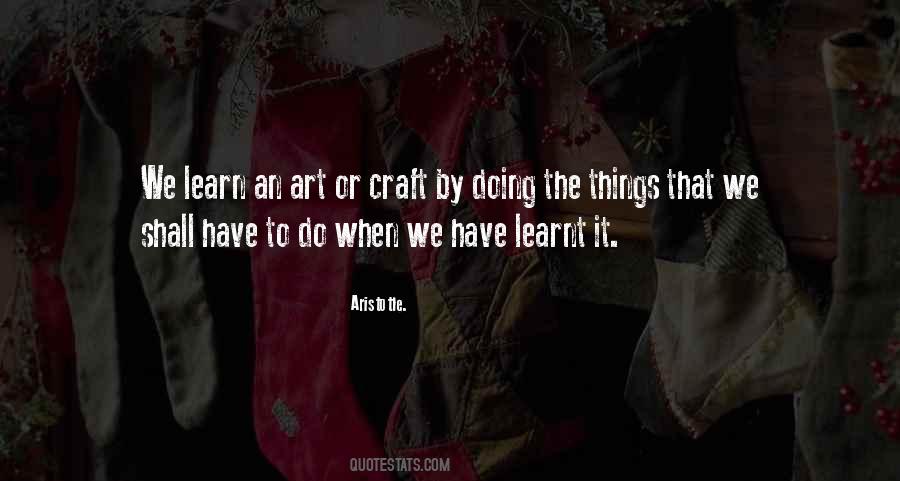 Art Craft Quotes #607710