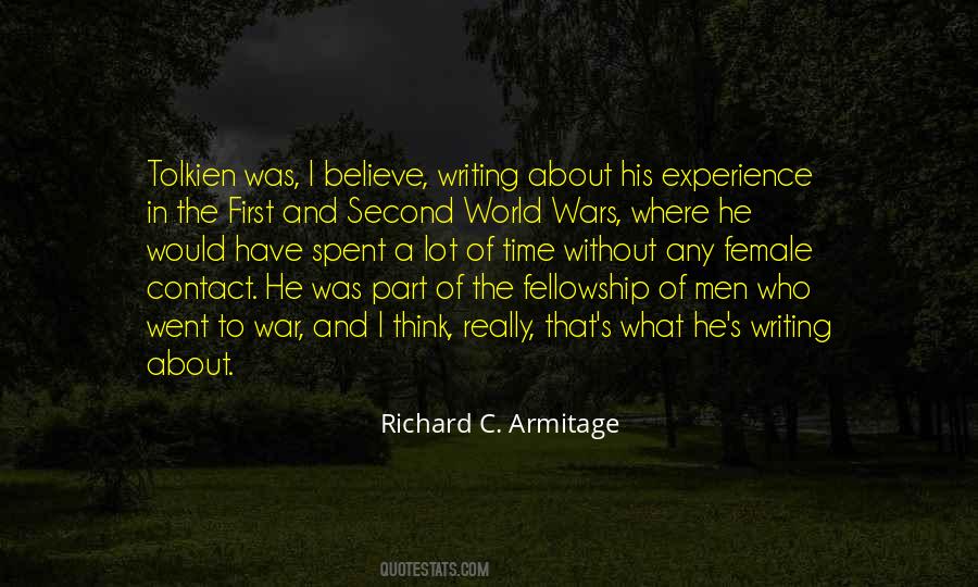 Quotes About The World Wars #666133