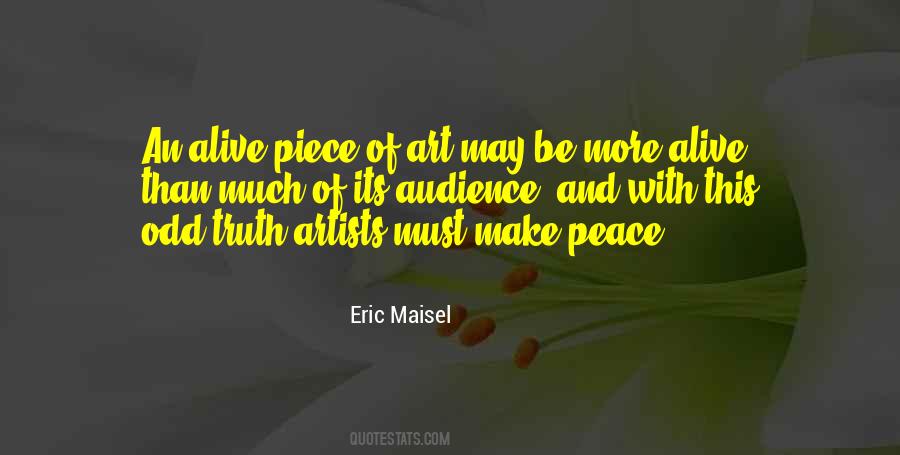 Art For Peace Quotes #545069