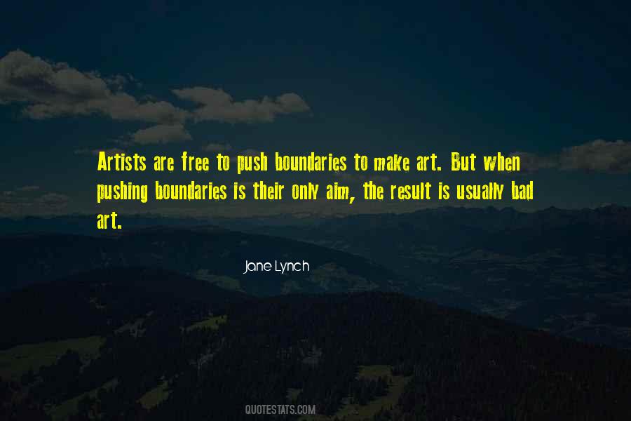 Art Has No Boundaries Quotes #935521