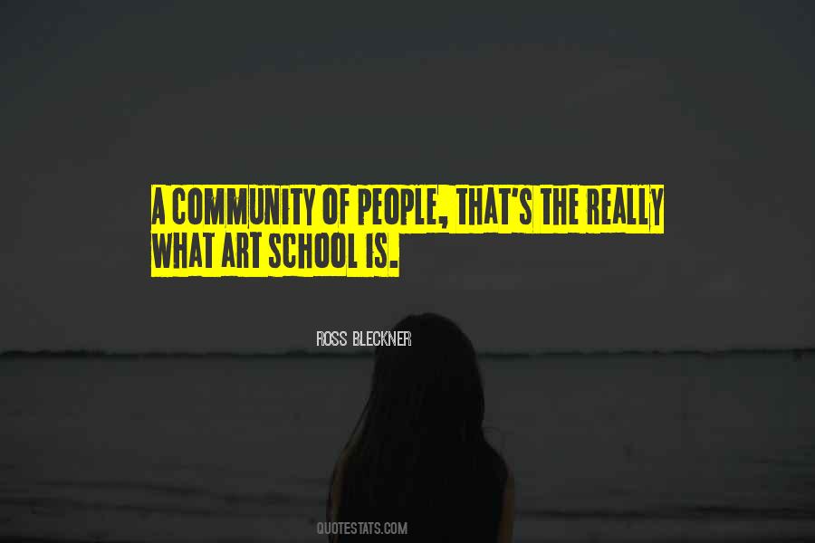 Art In Community Quotes #1777908