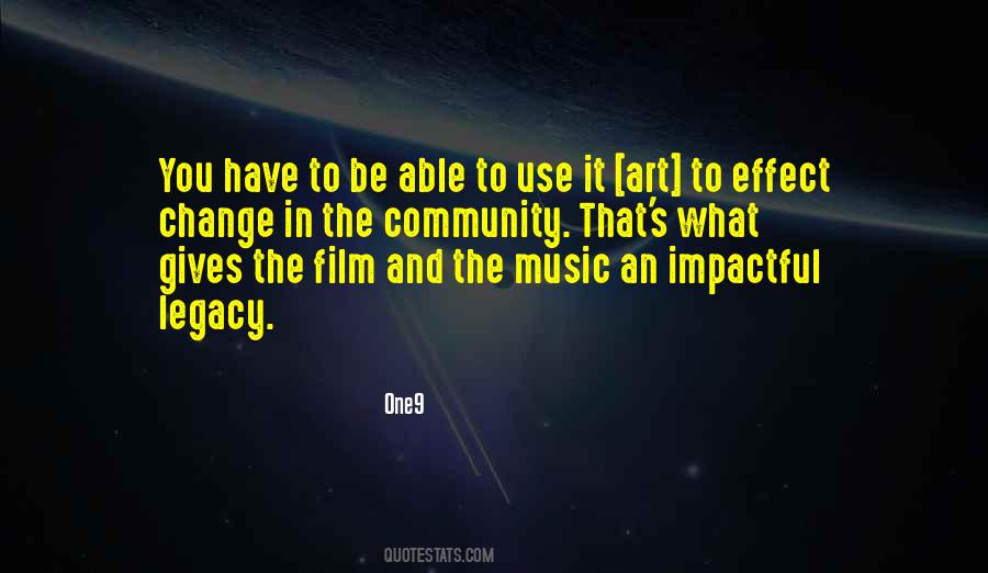 Art In Music Quotes #102528