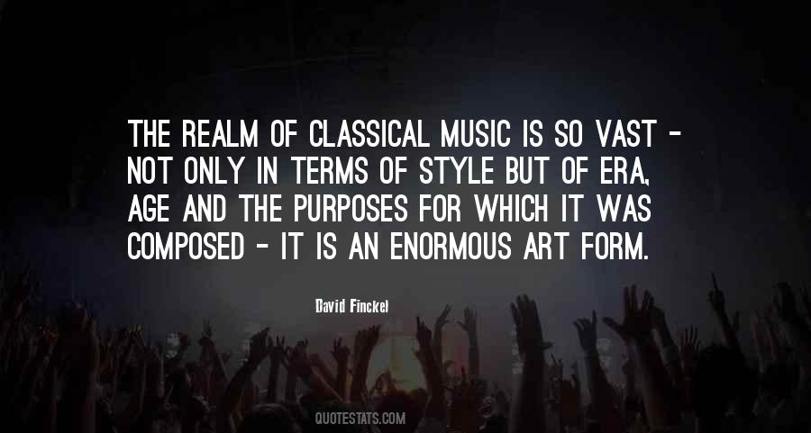 Art In Music Quotes #240683