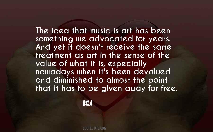 Art In Music Quotes #307561