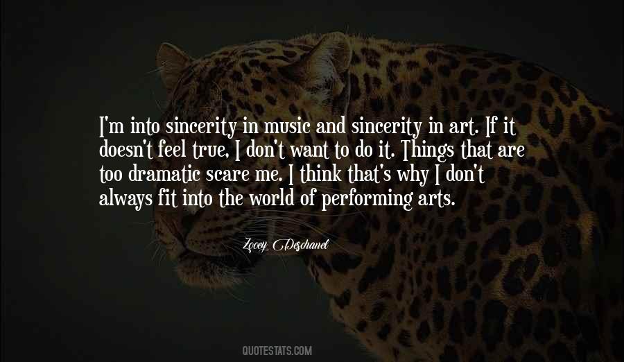 Art In Music Quotes #352169
