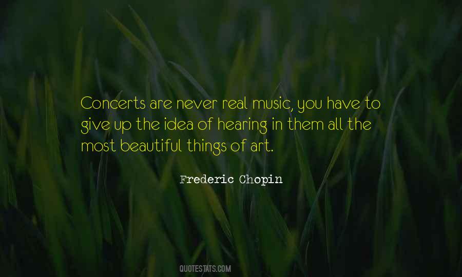 Art In Music Quotes #71762