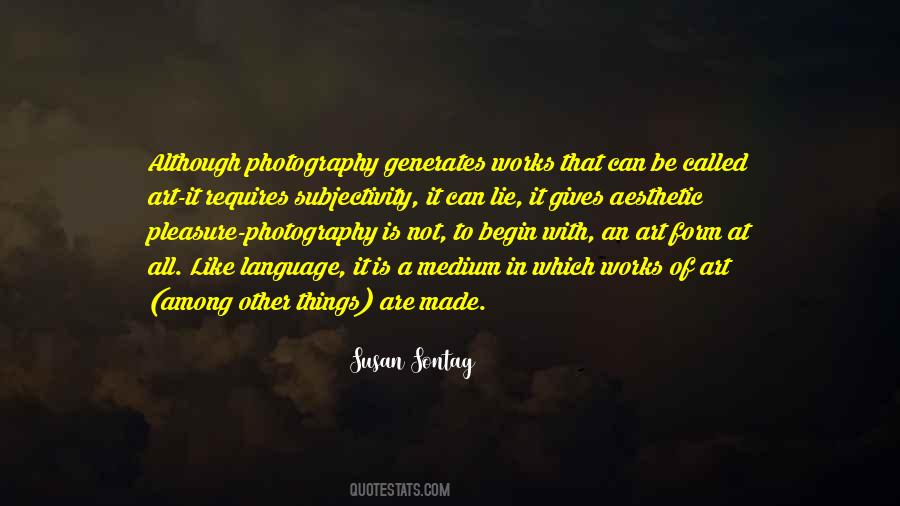 Art In Photography Quotes #1282277