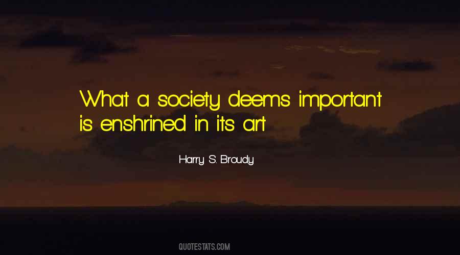 Art In Society Quotes #1199857
