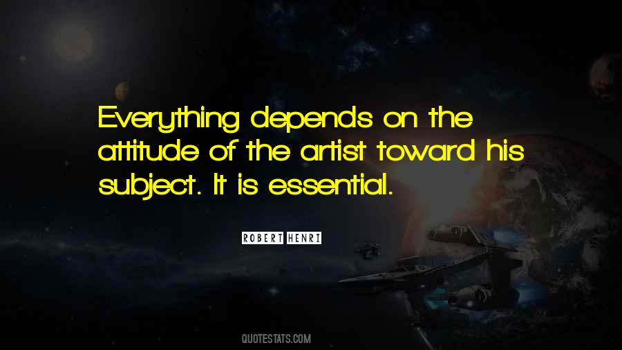 Art Is Everything Quotes #653731