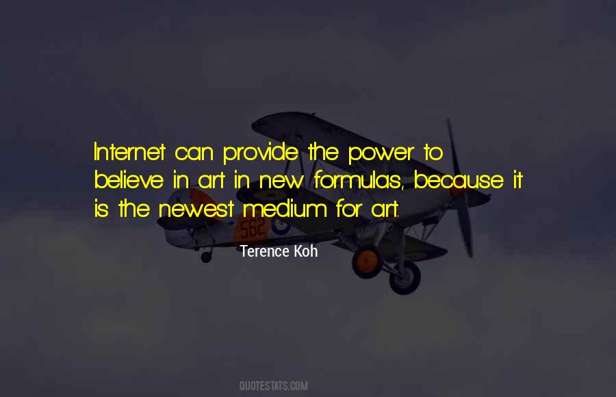 Art Is Power Quotes #119091