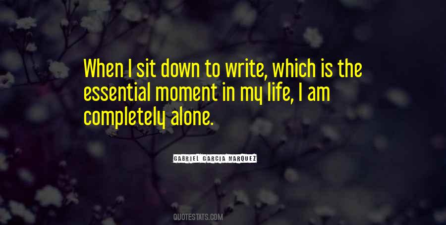 Alone I Sit Quotes #1825439