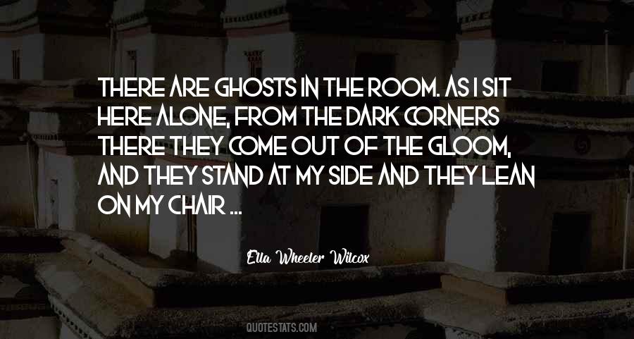 Alone I Sit Quotes #911830