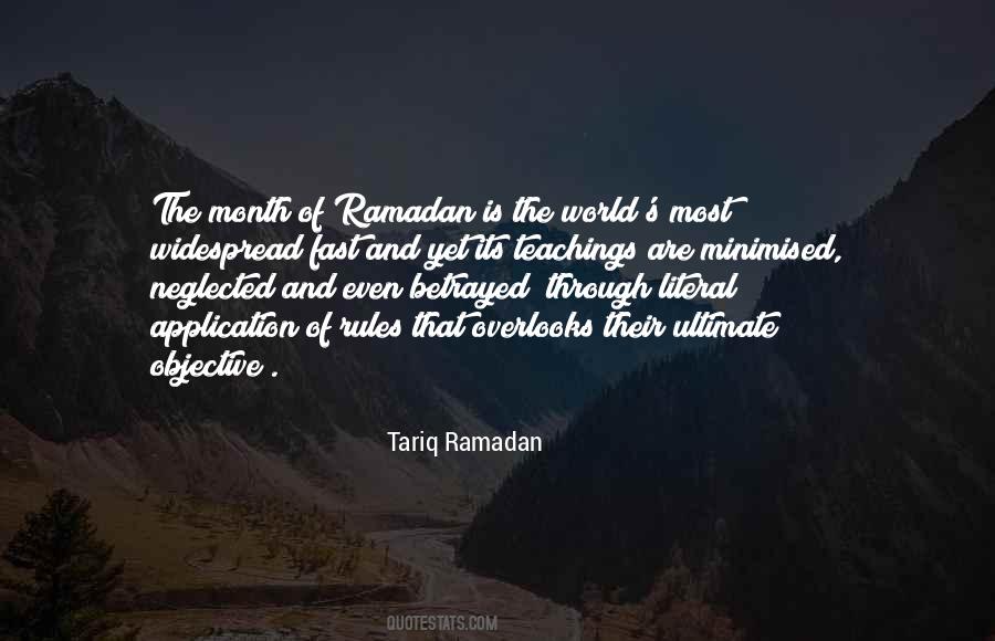 Quotes About Month Of Ramadan #1655218