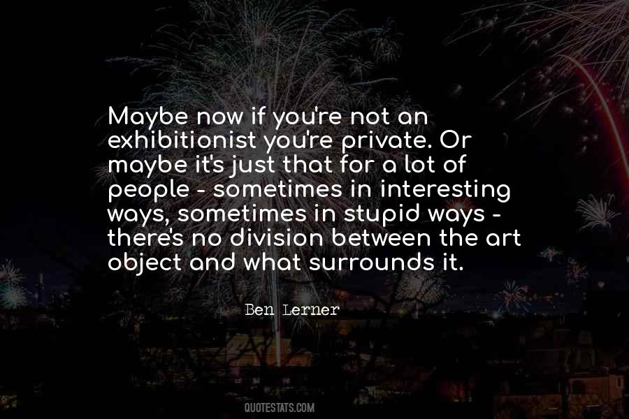 Art Object Quotes #507587