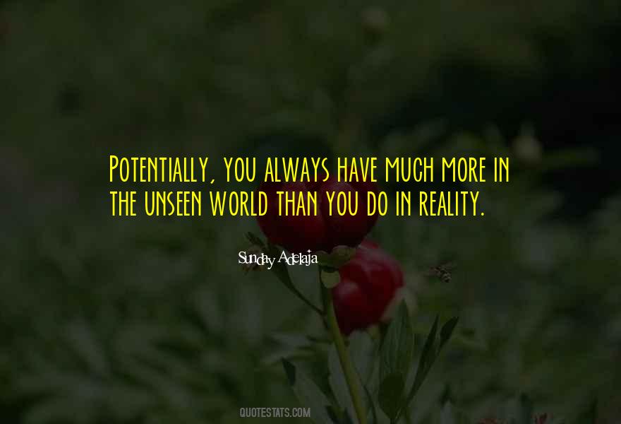 World Unseen Quotes #1630233