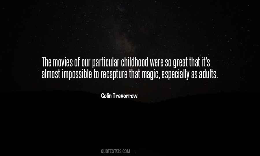 Magic Of Movies Quotes #135795