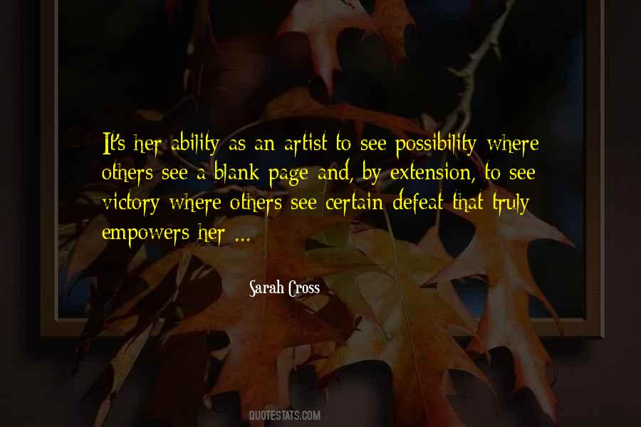 Art Of Possibility Quotes #186757