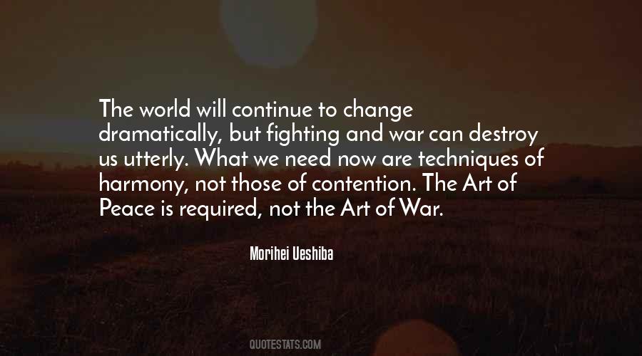 Art Of War Peace Quotes #1380120