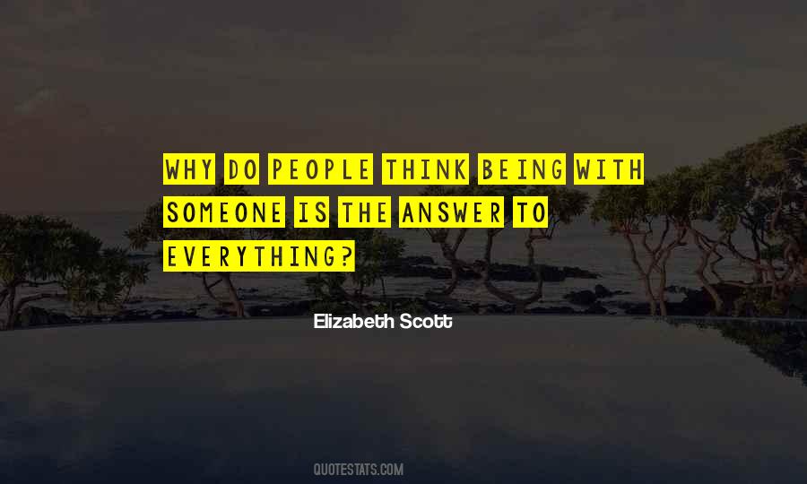 Answer To Everything Quotes #299763