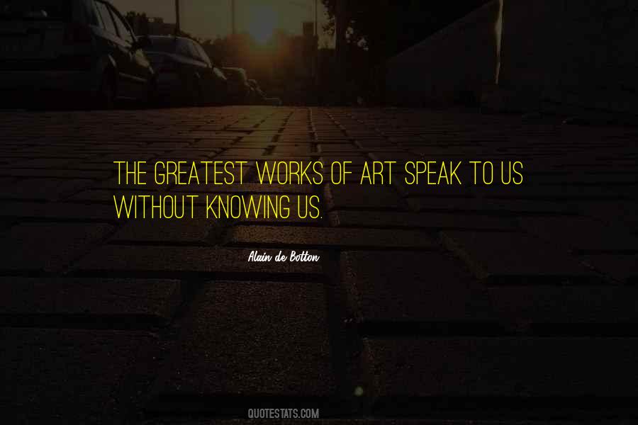 Art Speak Quotes #173415
