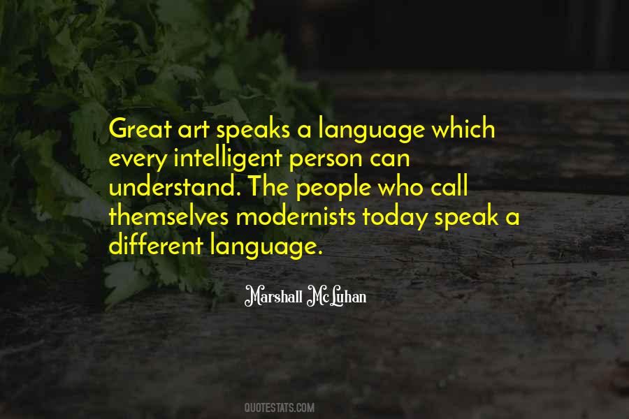 Art Speak Quotes #820521
