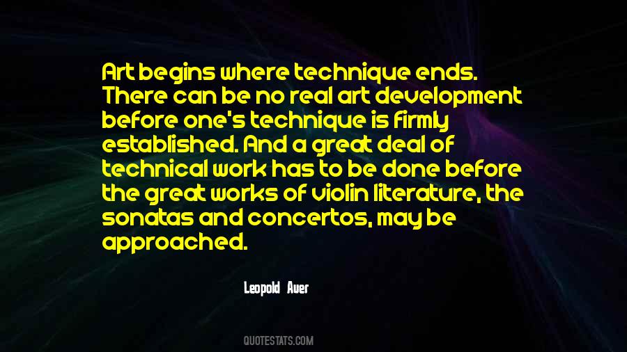 Art Technique Quotes #1190164