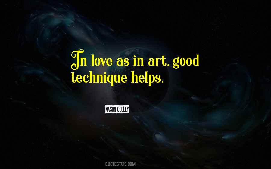 Art Technique Quotes #137366