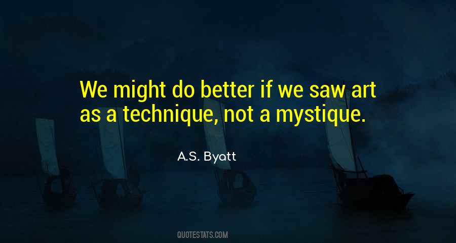 Art Technique Quotes #962204