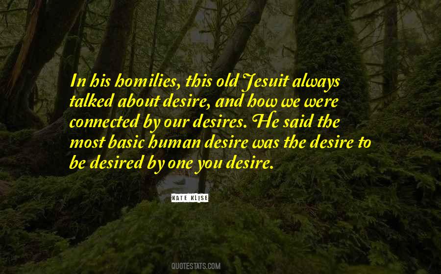 Human Desire Quotes #10878