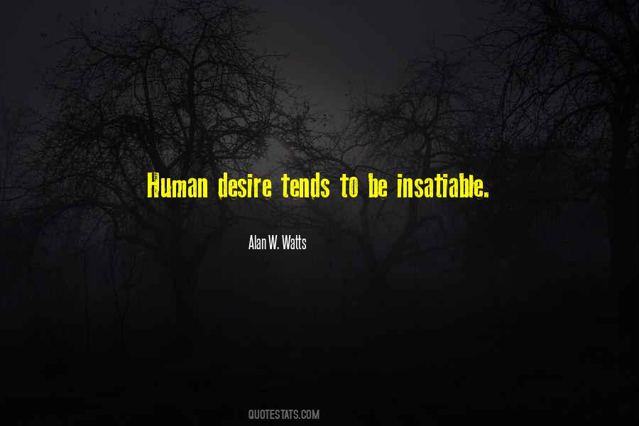 Human Desire Quotes #1826510