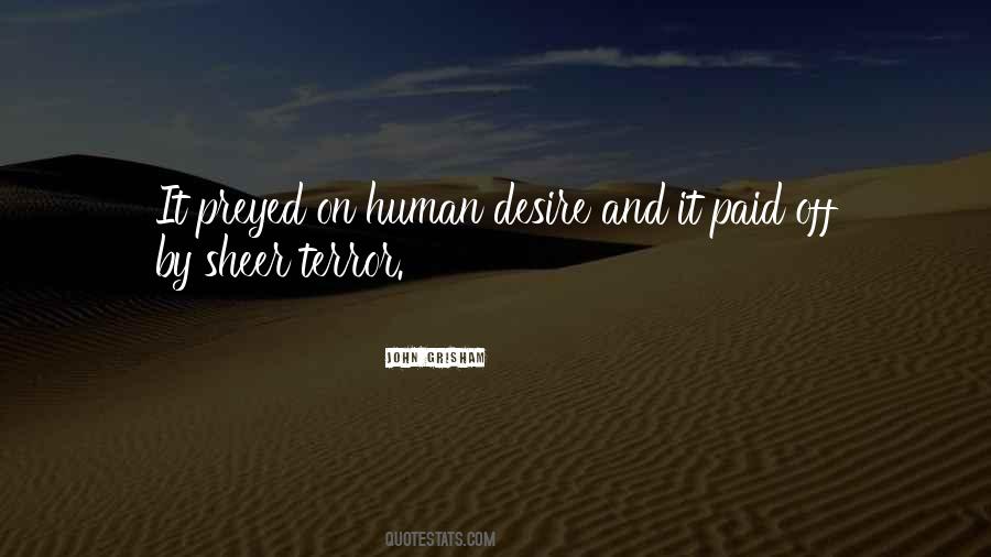 Human Desire Quotes #294419