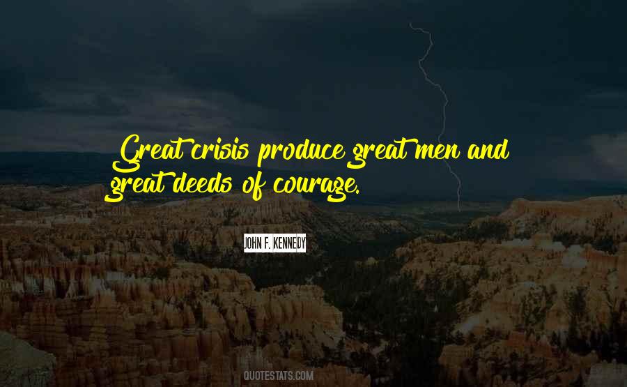 Great Deeds Quotes #1017608