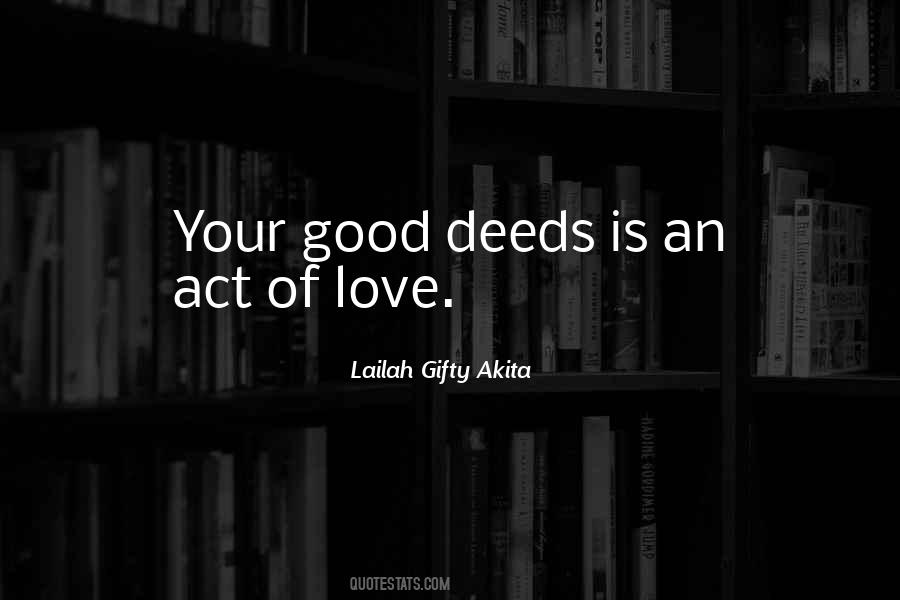 Great Deeds Quotes #900201