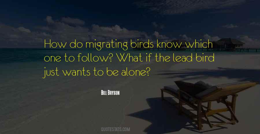 Do Alone Quotes #66358