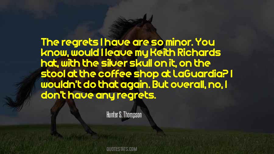 I Have No Regrets Quotes #390249